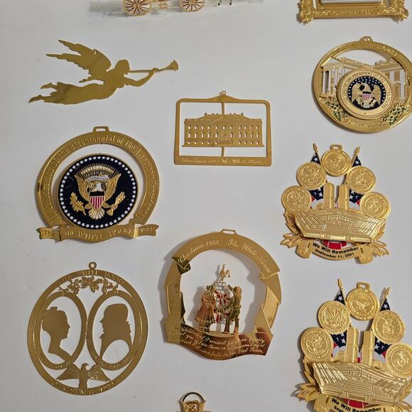 26 White House Historical Association Christmas Ornaments US Army - Picture 4 of 12